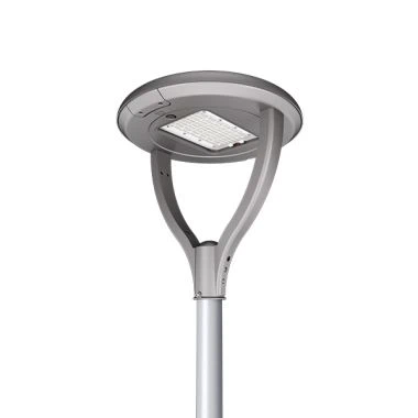 2019 New Round Shape 56W LED Garden Light Dengan Post Top Mounted